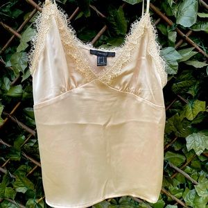 Silk tank top blouse